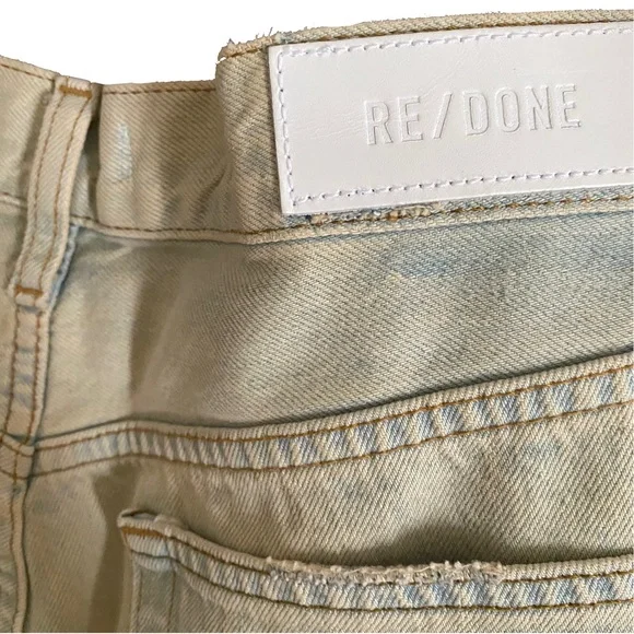 RE/DONE 90’s high rise distressed jeans NEW